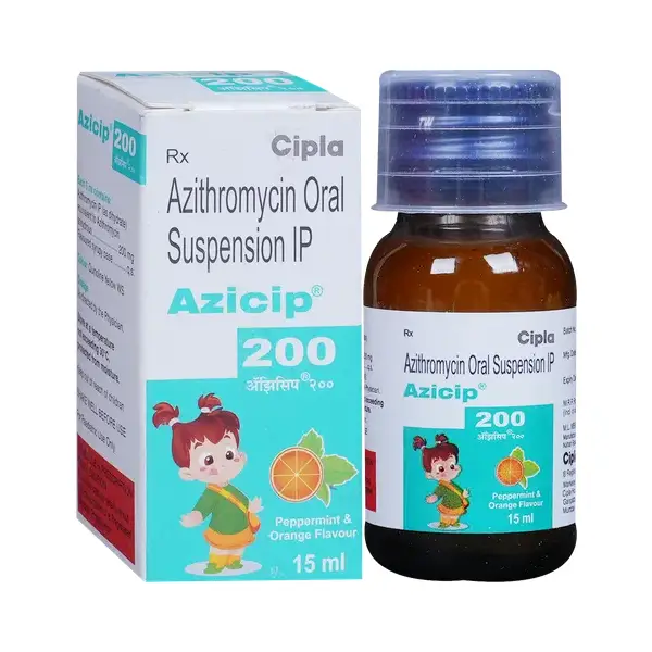 Azicip 200mg Oral Suspension